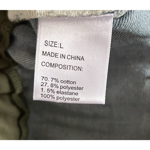 Lizette Collection LC Wide Leg Jeans/ Sweatpants Unisex L Adjustable Skater Y2K - Picture 3 of 11